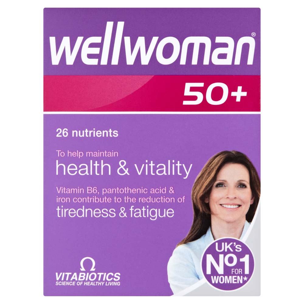 Vitabiotics Wellwoman 50+ - 30 Tablets