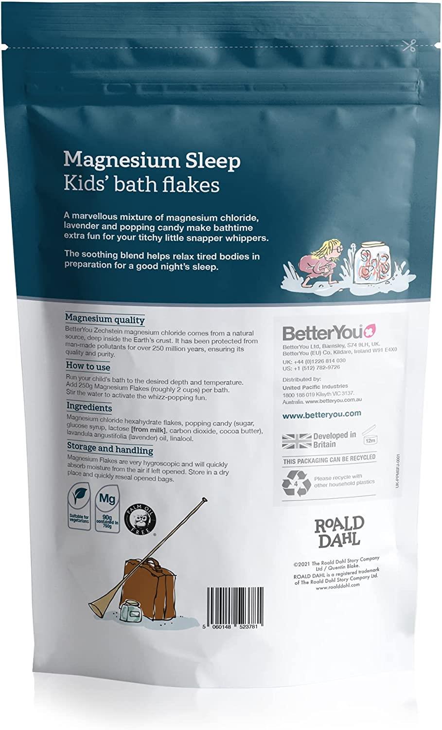 BetterYou Magnesium Sleep Flakes Kids - 750g