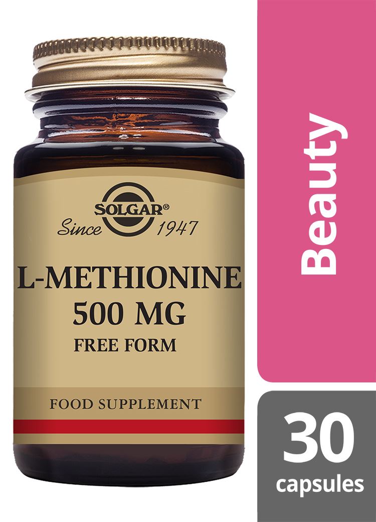 Solgar L-Methionine 500 mg - 30 Vegicaps