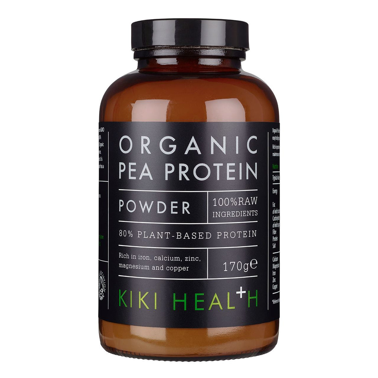 Kiki Health Organic Pea Protein Powder - 170g