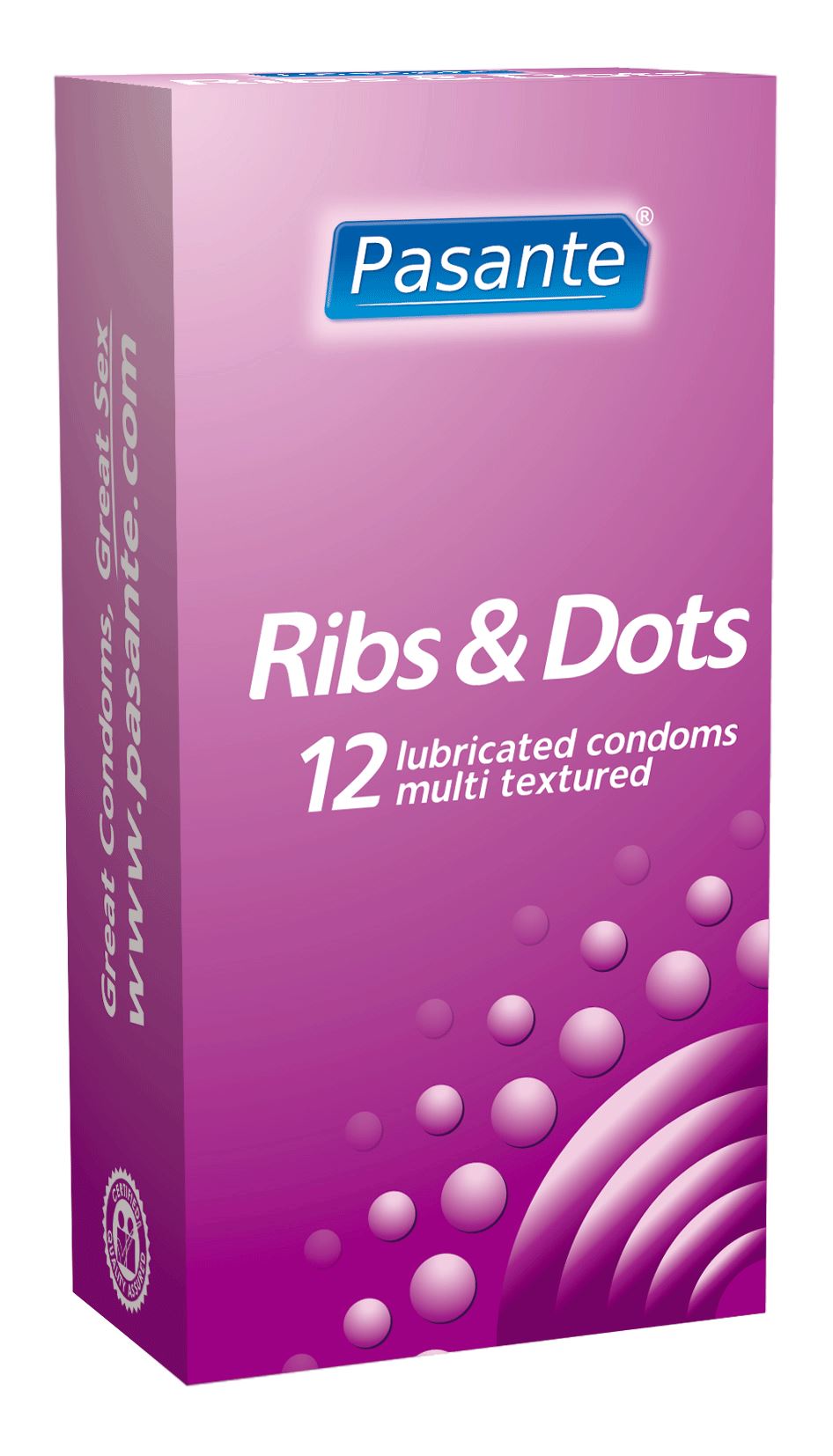 Pasante Ribs & Dots Condoms - Available in 1