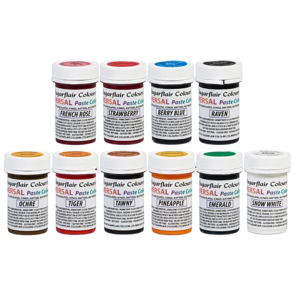 Sugarflair Universal Paste 22g - All colours