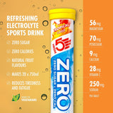 High 5 Zero Electrolyte Sports Hydration Drink - 20 Tablets- All Flavours - Pack of 8