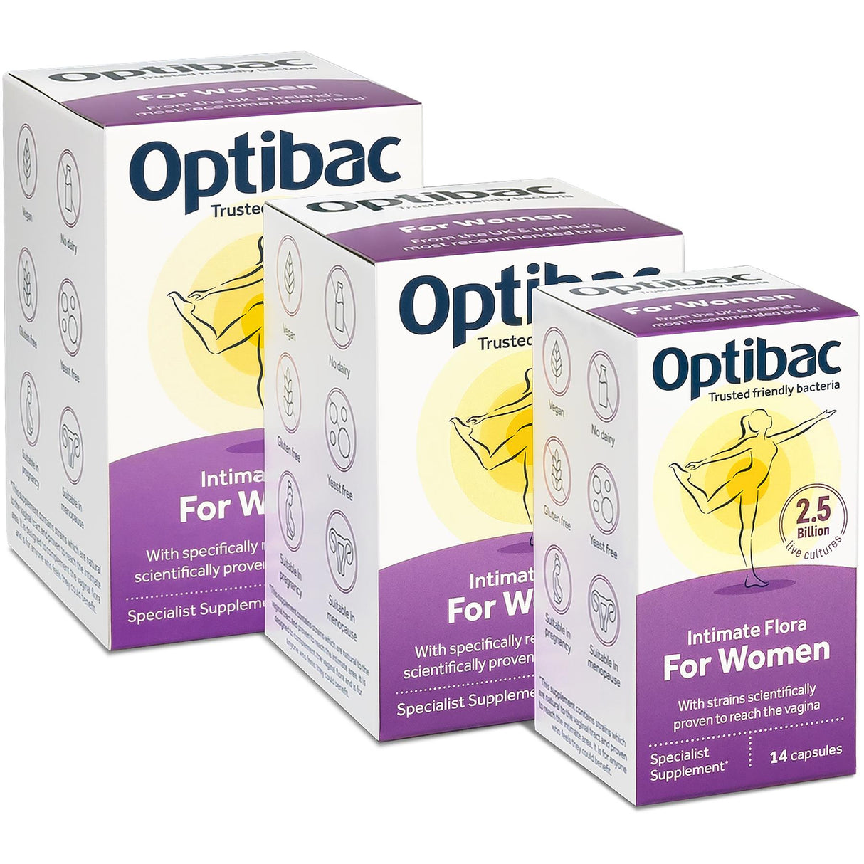 OptiBac Probiotics For Women 14 - 90 Capsules