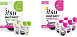 Itsu Miso Traditional Instant Miso Paste Combo - Chilli (3x20g) Pack of 12, 36 soups and Miso'easy (5x21g) Pack of 12, 60 soups