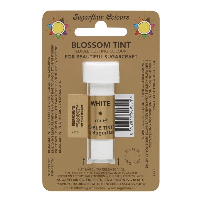 Sugarflair BLOSSOM TINT Edible Food Colour Powder - 7ml