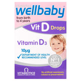 Vitabiotics Wellbaby Vitamin D Drops - 30ml