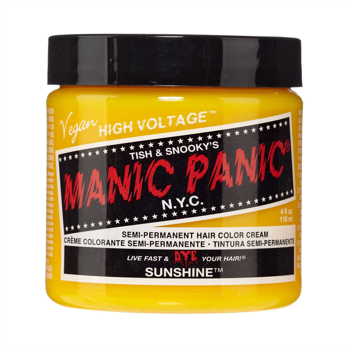 Manic Panic High Voltage Classic Semi Permanent Vegan Hair Dye Colour - 118ml/4 oz