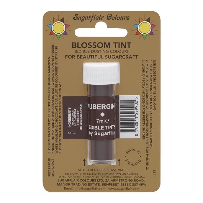 Sugarflair BLOSSOM TINT Edible Food Colour Powder - 7ml