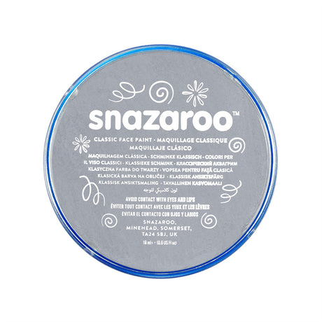 Snazaroo Face Paint & Body Make Up, Classic, Metallic & Sparkle Colours Fancy Dress 18ml