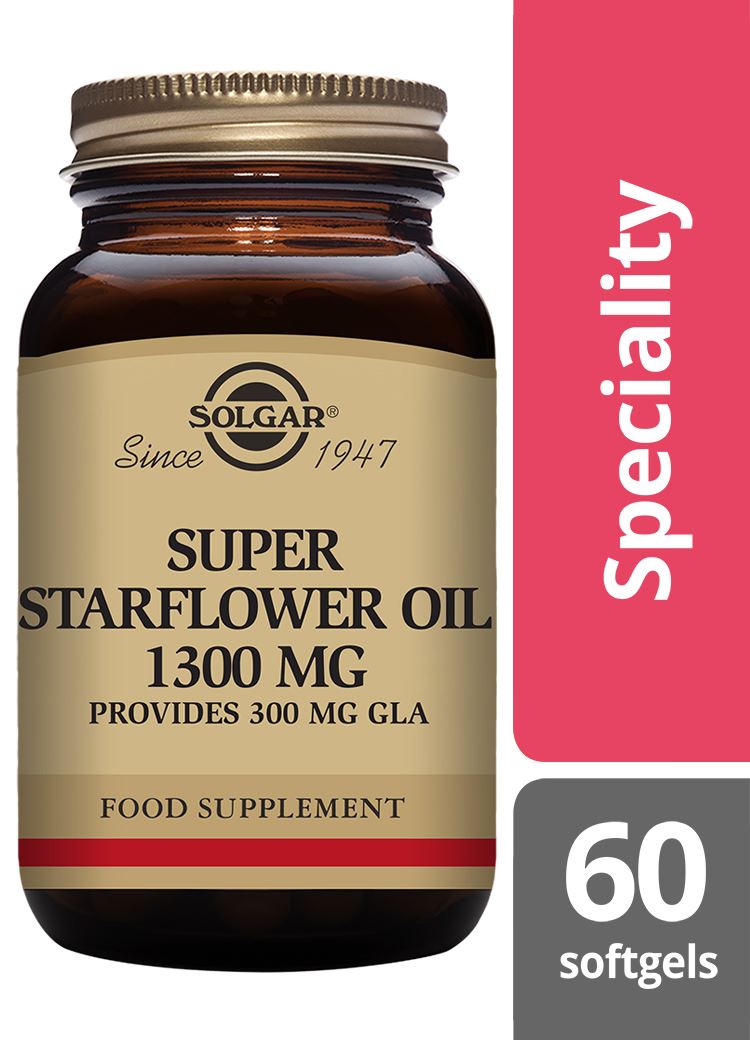 Solgar Super Starflower Oil 1300 mg - 60 Softgels