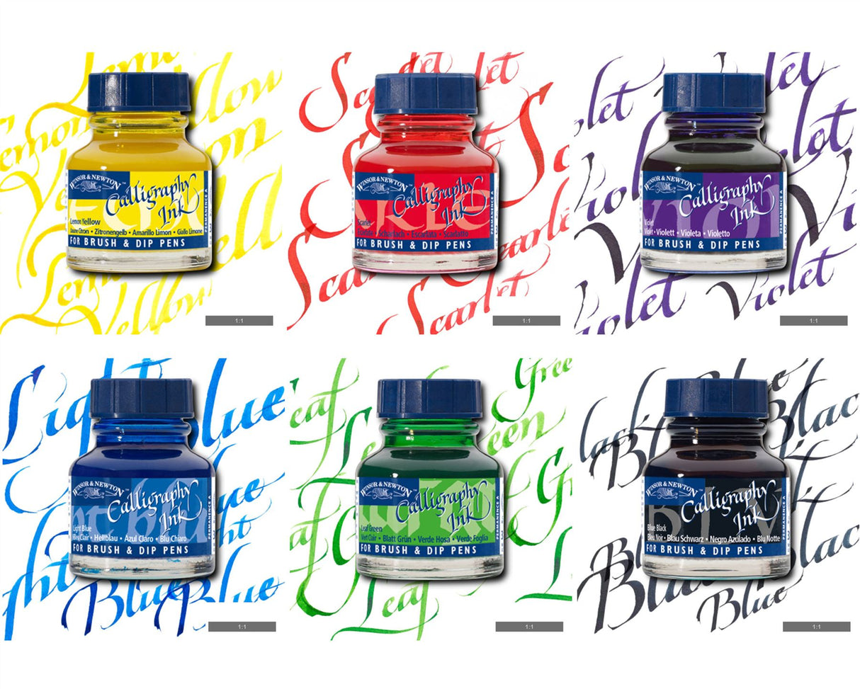 Winsor & Newton Designers Calligraphy Ink 30ml - 18 Colours