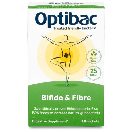 OptiBac Probiotics Bifidobacteria & Fibre 10 - 30 Sachets