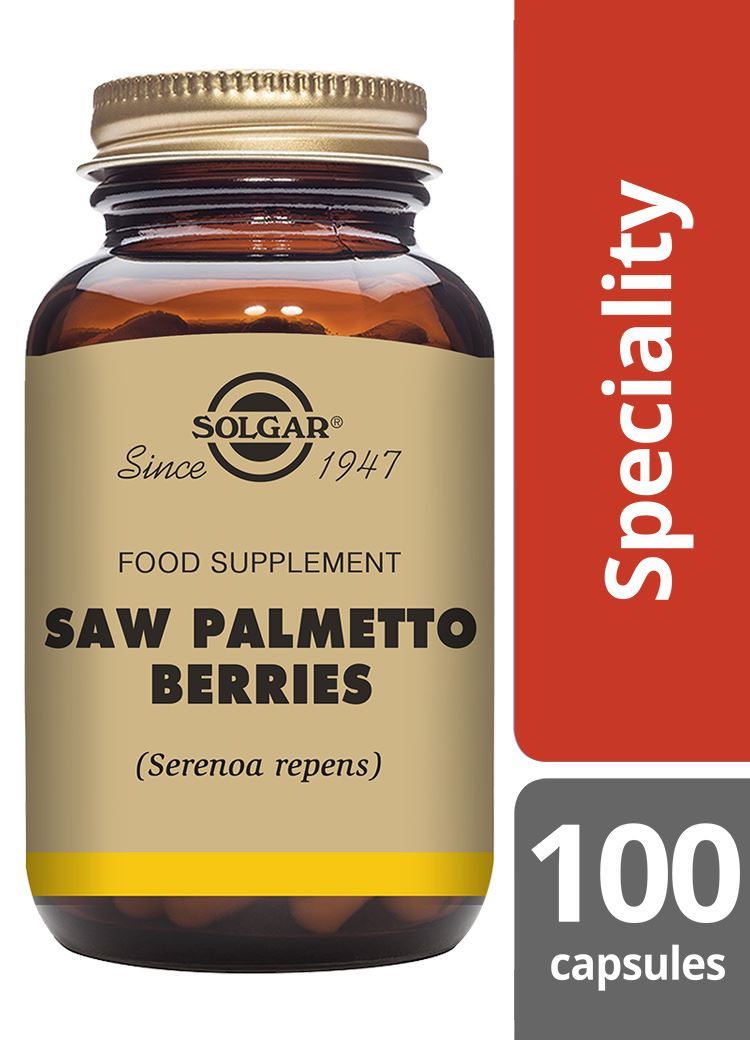 Solgar Saw Palmetto Berries - 100 Vegicaps