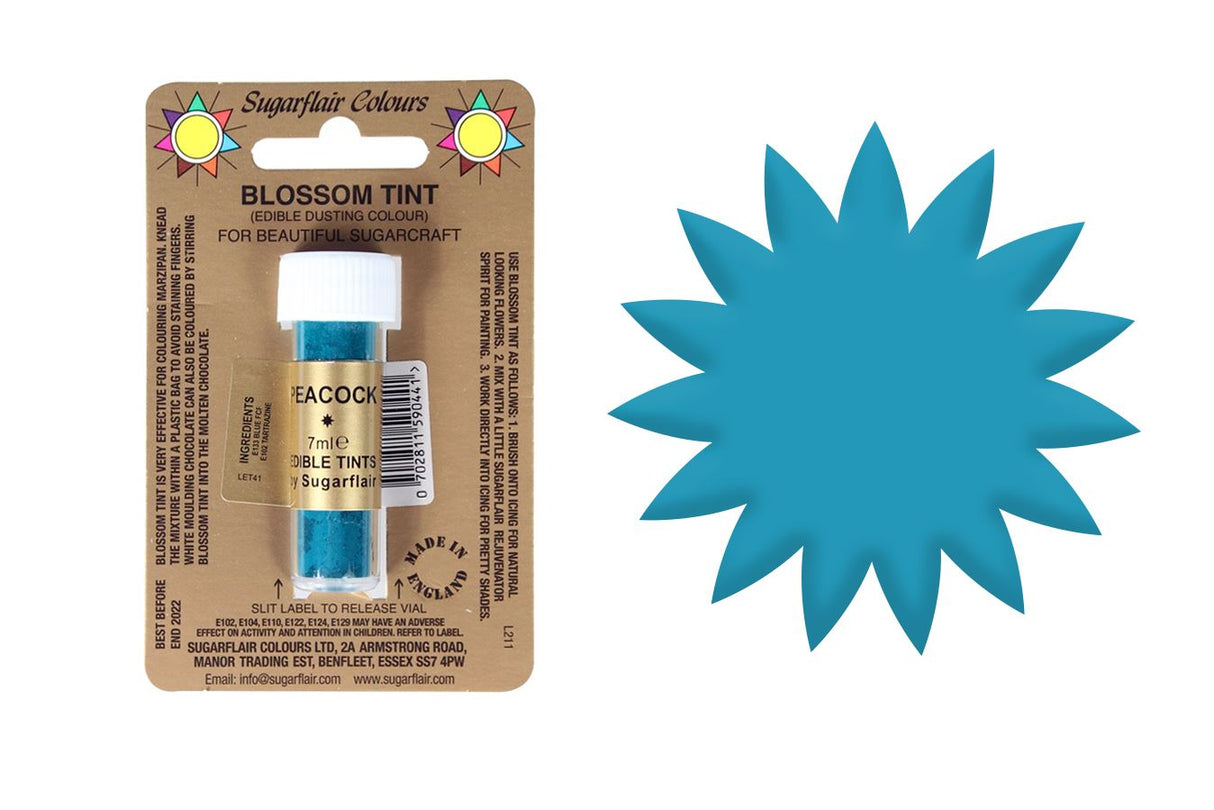 Sugarflair BLOSSOM TINT Edible Food Colour Powder - 7ml