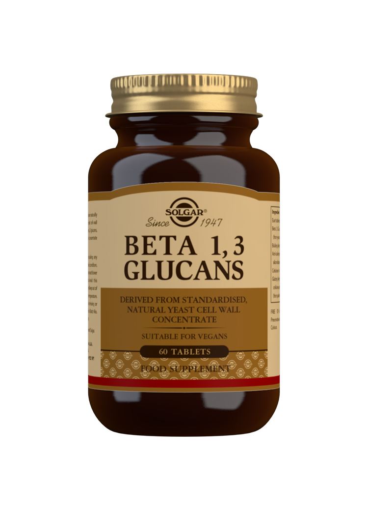 Solgar Beta 1,3 Glucans - 60 Tablets