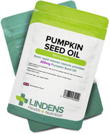 Lindens Pumpkin Seed Oil 300mg - 100 Capsules