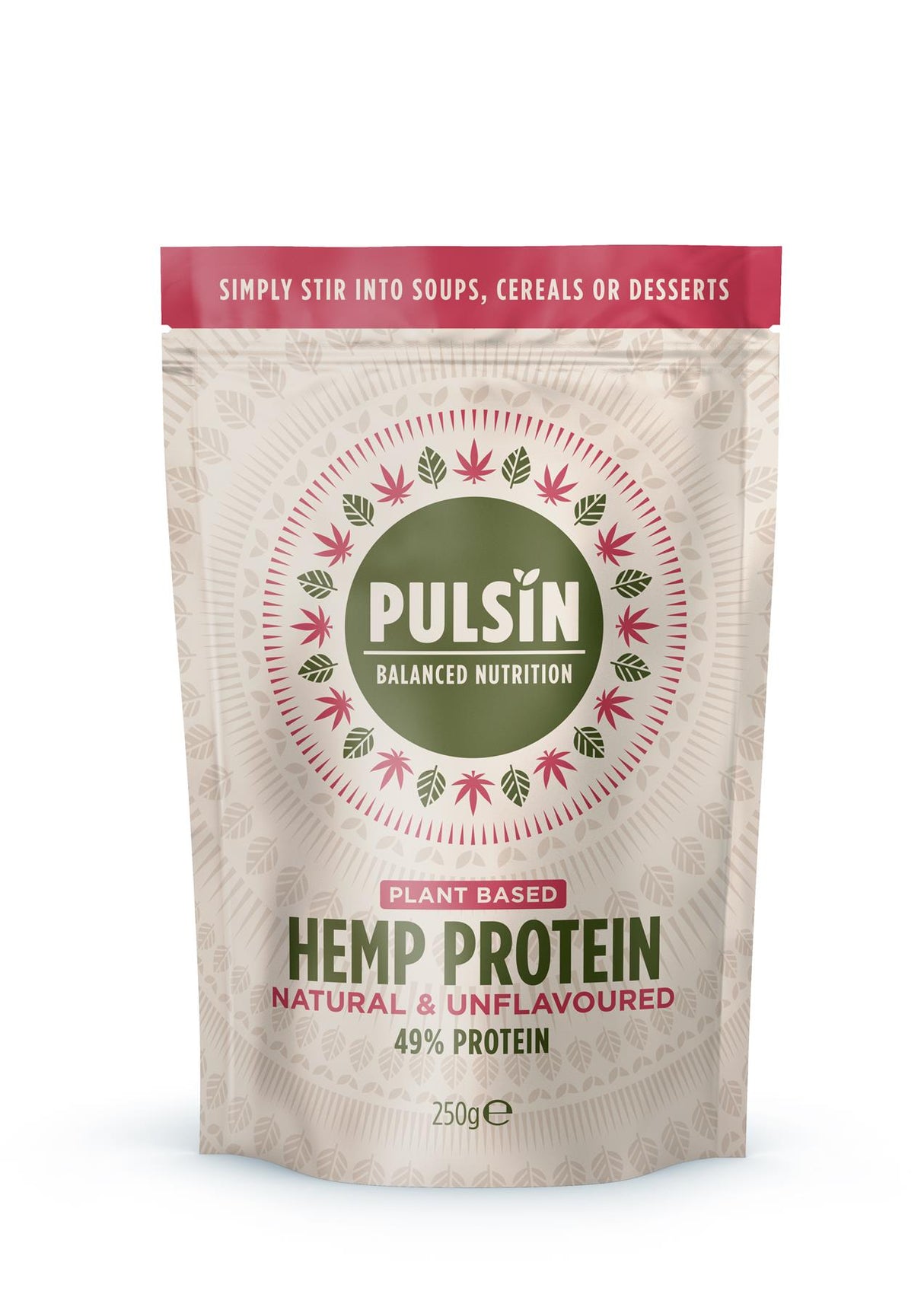 Pulsin 100% Pure Hemp Protein Powder 250g - 1kg