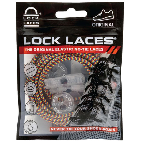 Lock Laces - The Original Elastic No-Tie Shoe Laces - Multiple Colours Available