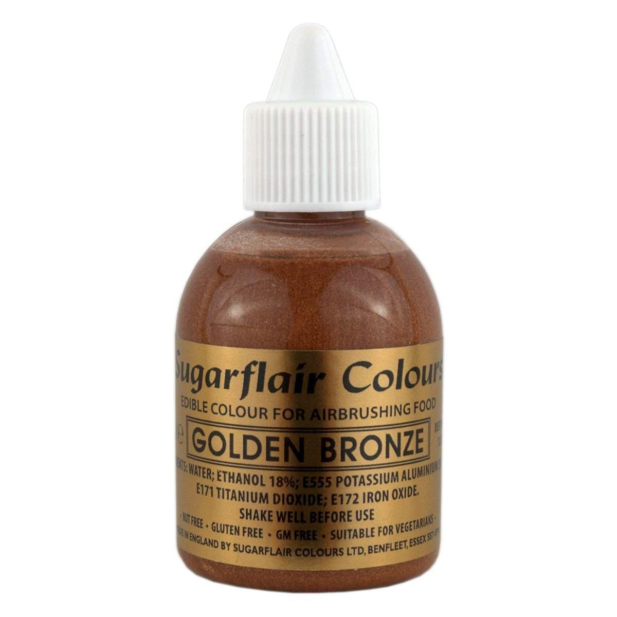 Sugarflair AIRBRUSH Edible Liquid Colours - 60ml All Shades