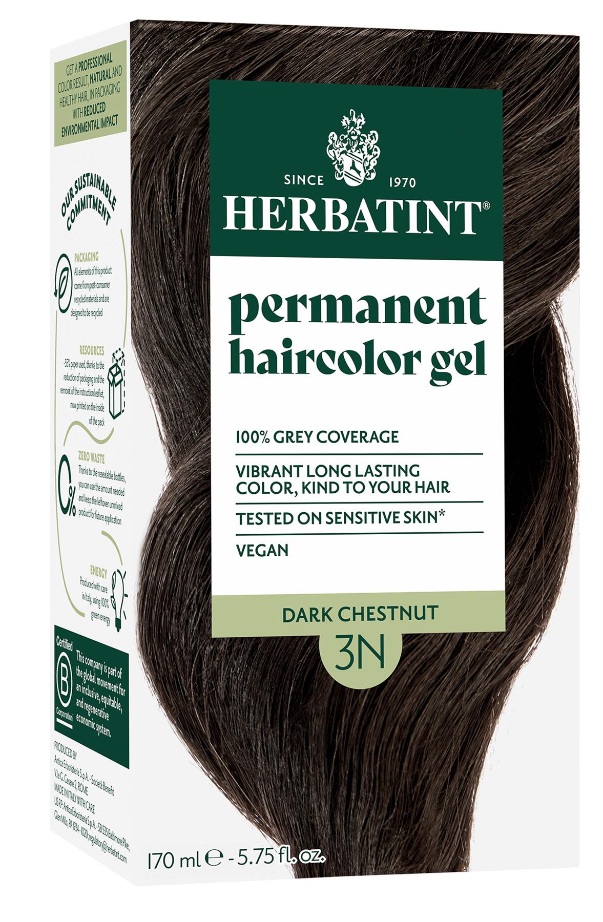 Herbatint Permanent Haircolour Gel 150ml - All Shades