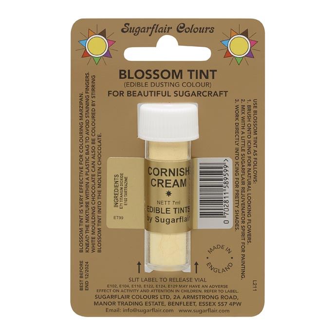 Sugarflair BLOSSOM TINT Edible Food Colour Powder - 7ml