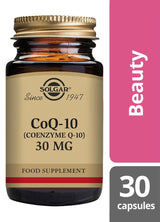 Solgar CoQ-10 (Coenzyme Q-10) 30 mg - 30 Vegicaps
