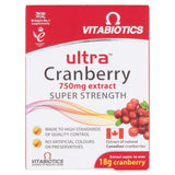 Vitabiotics Ultra Cranberry 750mg - 30 Tablets