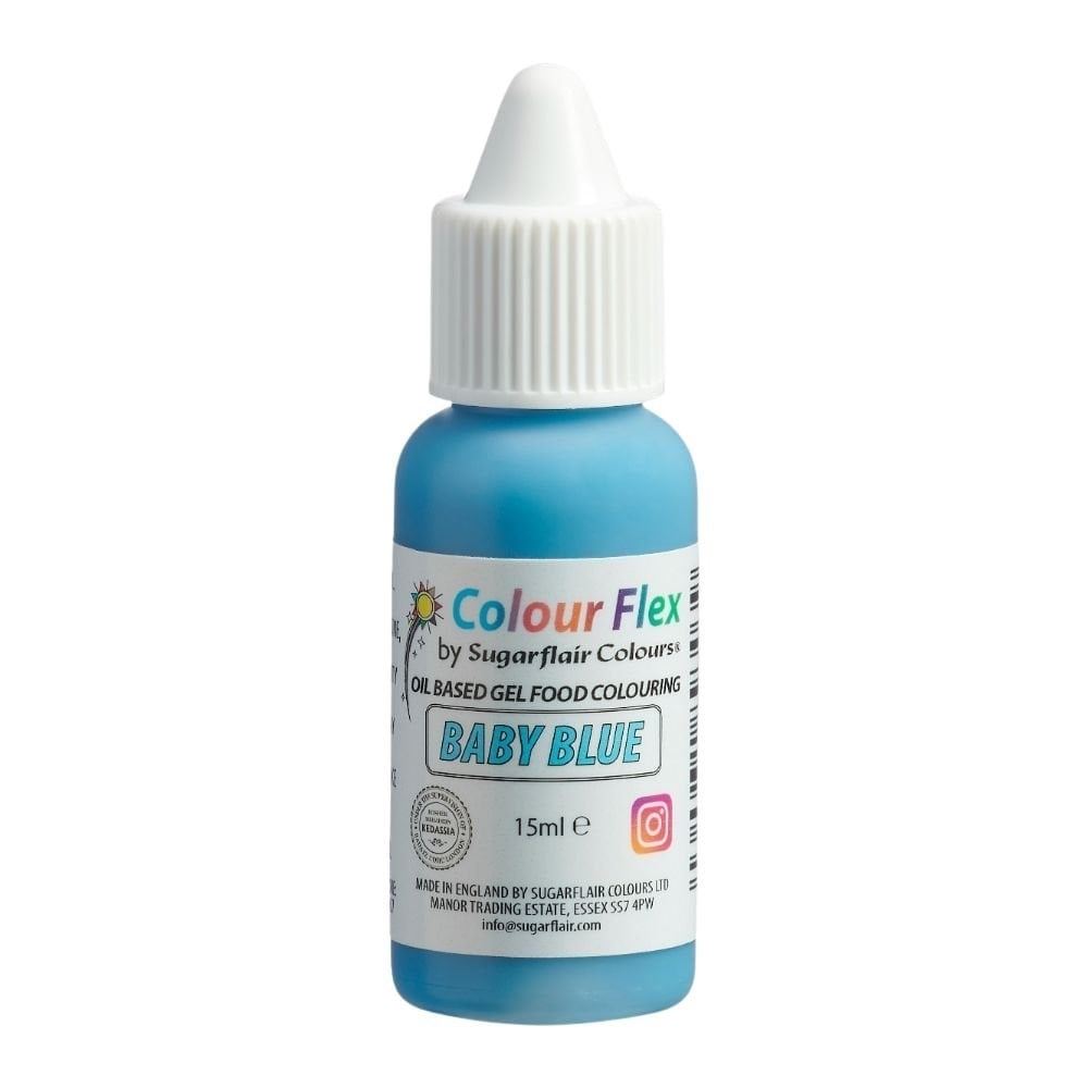 Sugarflair Colour Flex Oil Based Food Colouring Gel 15ml - All  Colour