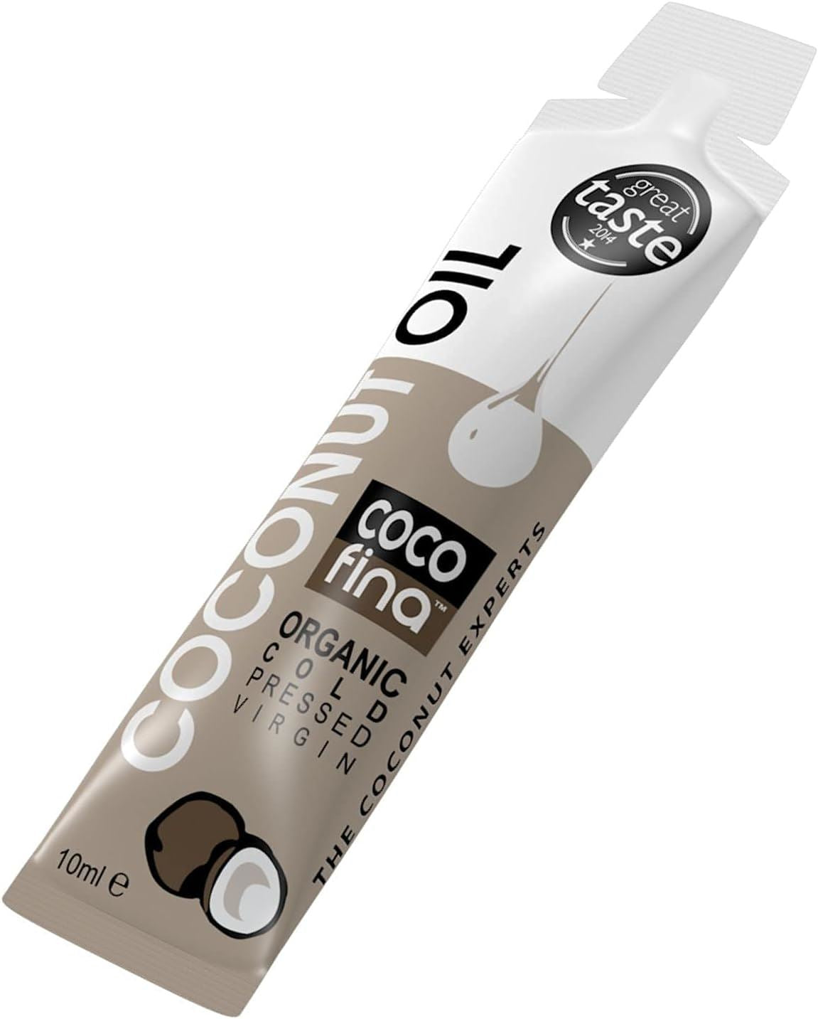 Cocofina Organic Coconut Oil - 10ml Sachet