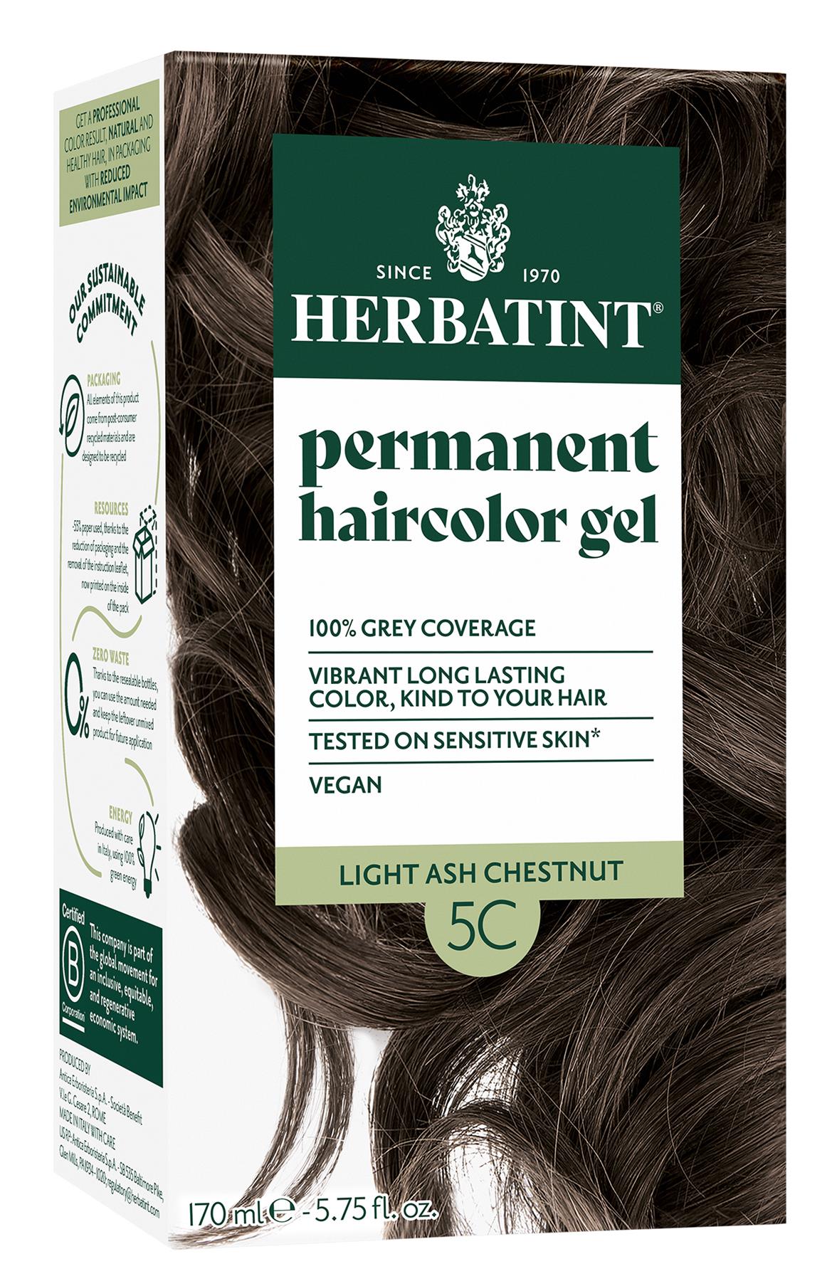 Herbatint Permanent Haircolour Gel 150ml - All Shades