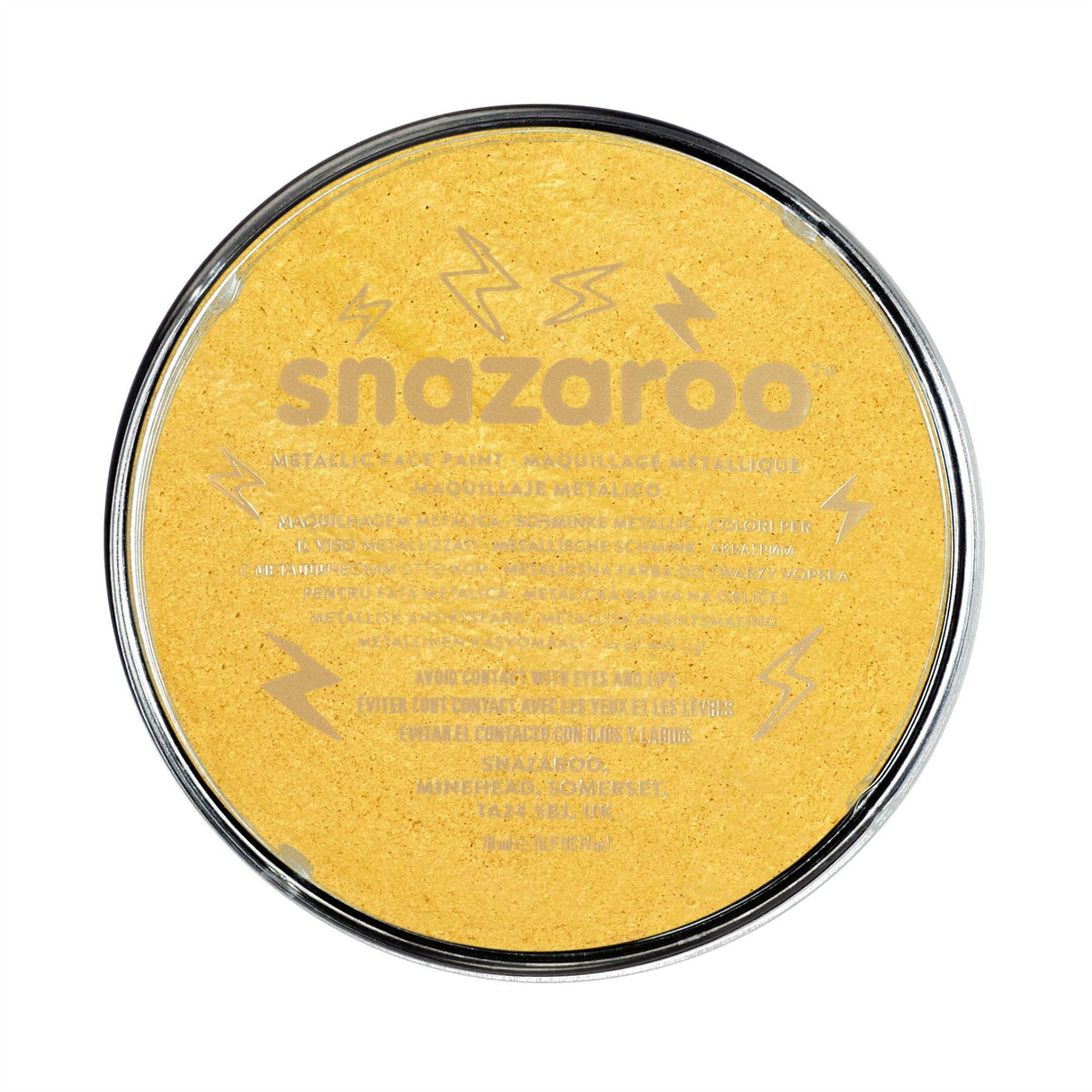 Snazaroo Face Paint & Body Make Up, Classic, Metallic & Sparkle Colours Fancy Dress 18ml