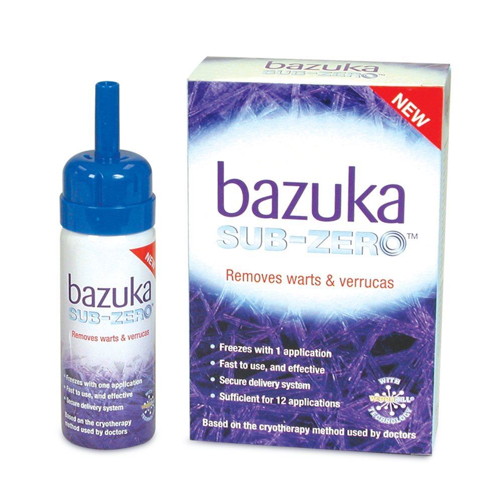 BAZUKA SUB-ZERO Wart & Verruca Remover 50ml