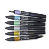 Winsor & Newton Designers Promarker Metallic Twin Tip Graphics - All Shades