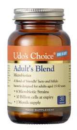 Udos Choice Adult's Blend Microbiotics - 30 Vegecaps