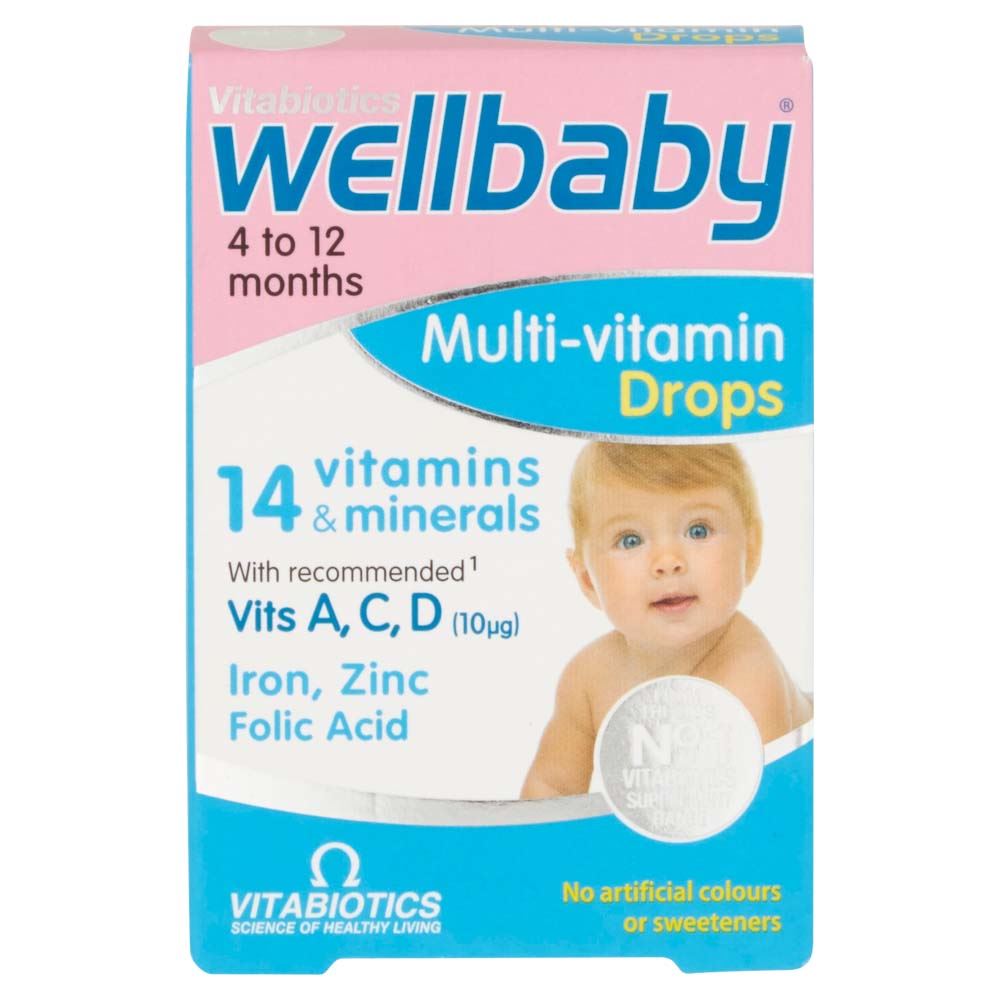 Vitabiotics WellBaby Multi-Vitamin Drops - 30ml