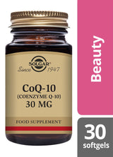 Solgar CoQ-10 (Coenzyme Q-10) 30 mg - 30 Softgels