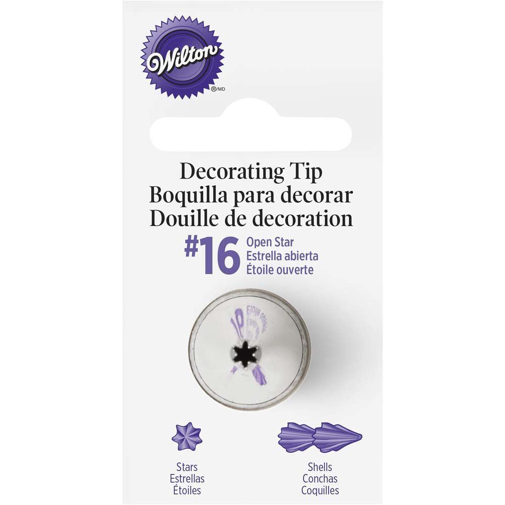 Wilton Open Star Cake Decorating Nozzle Icing Tips