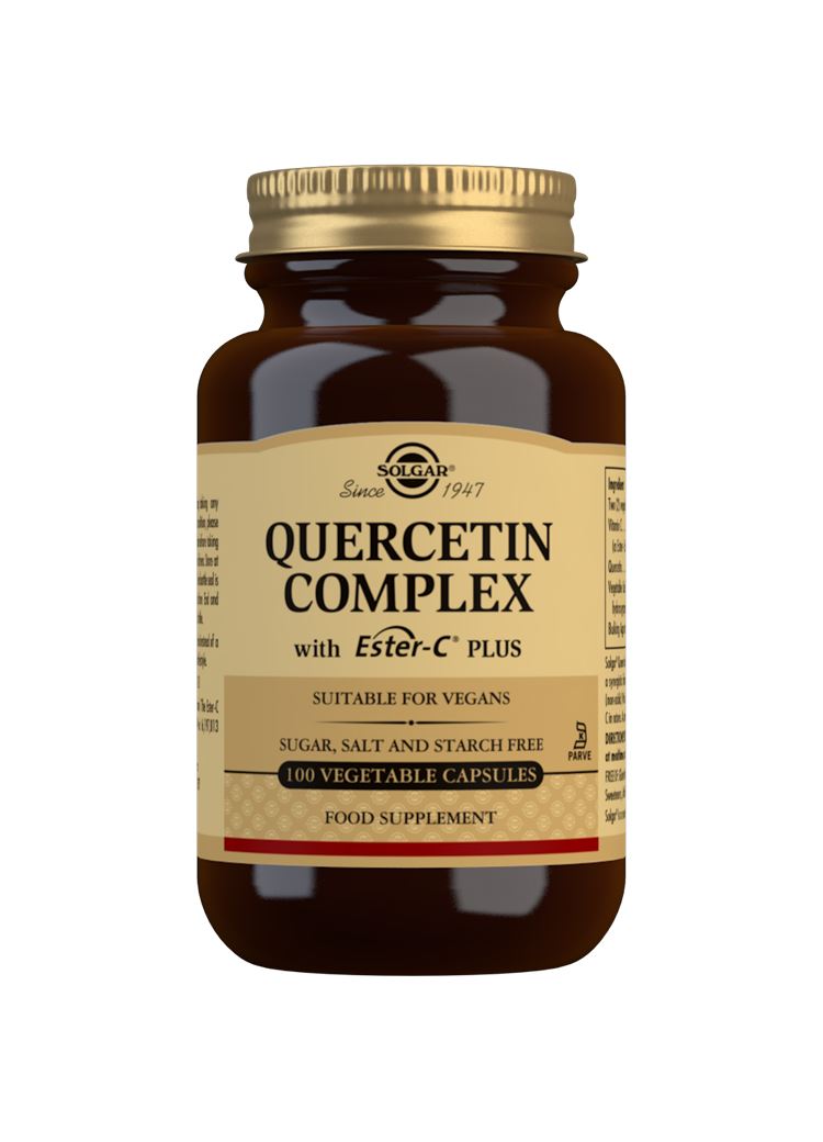 Solgar Quercetin Complex with Ester-C Plus - 100 Vegicaps