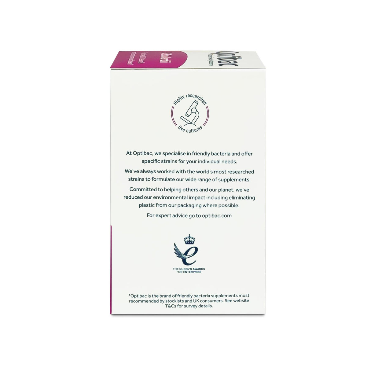 OptiBac Probiotics | Saccharomyces Boulardii | 16 - 80 Capsules