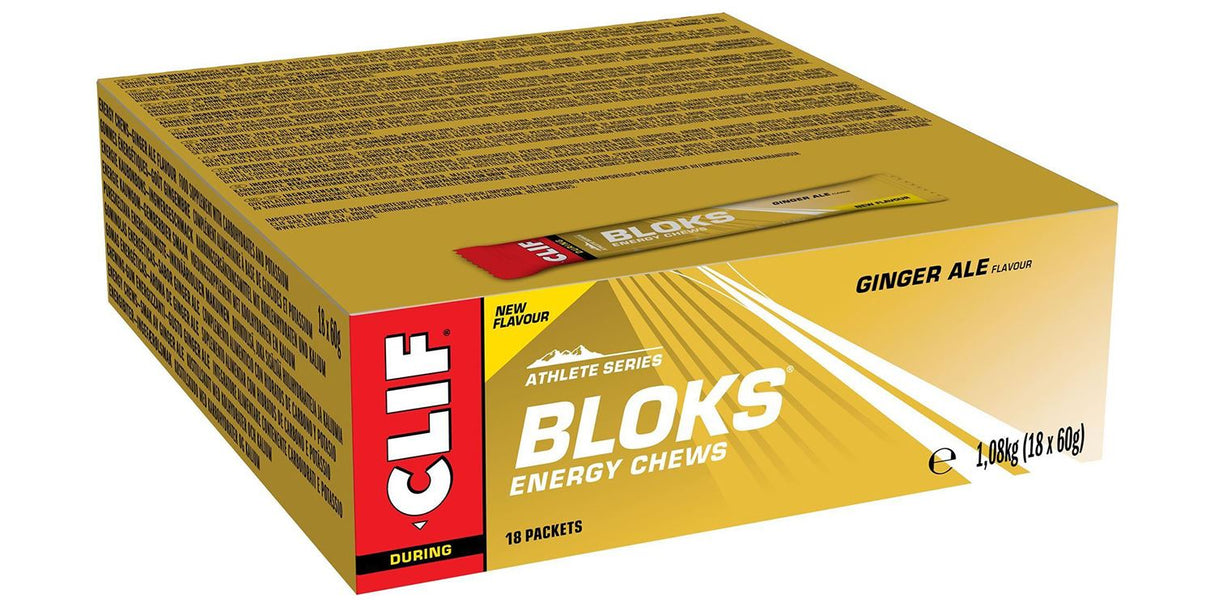 Clif Shot Bloks - All Flavours - Box of 18 x 60g