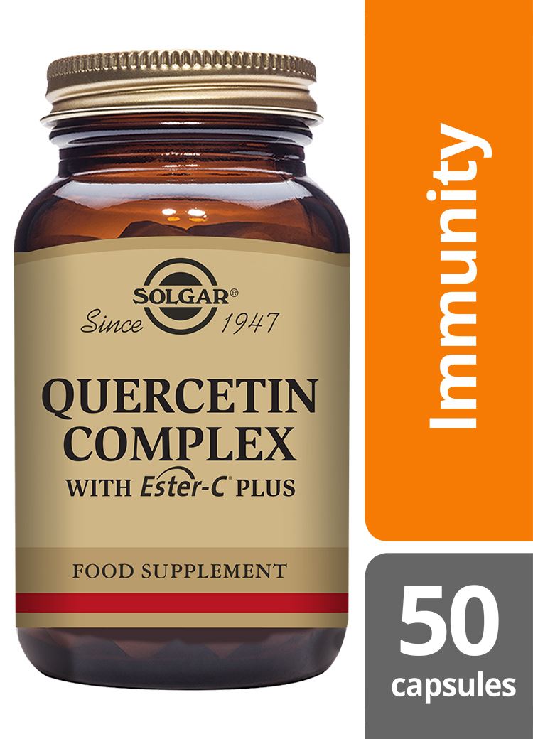 Solgar Quercetin Complex with Ester-C Plus - 50 Vegicaps