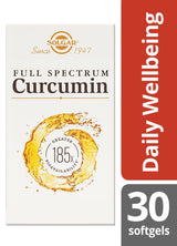 Solgar Full Spectrum Curcumin 185x - 30 Softgels