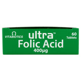 Vitabiotics Ultra Folic Acid 400μg with Vitamin B12 - 60 Tablets