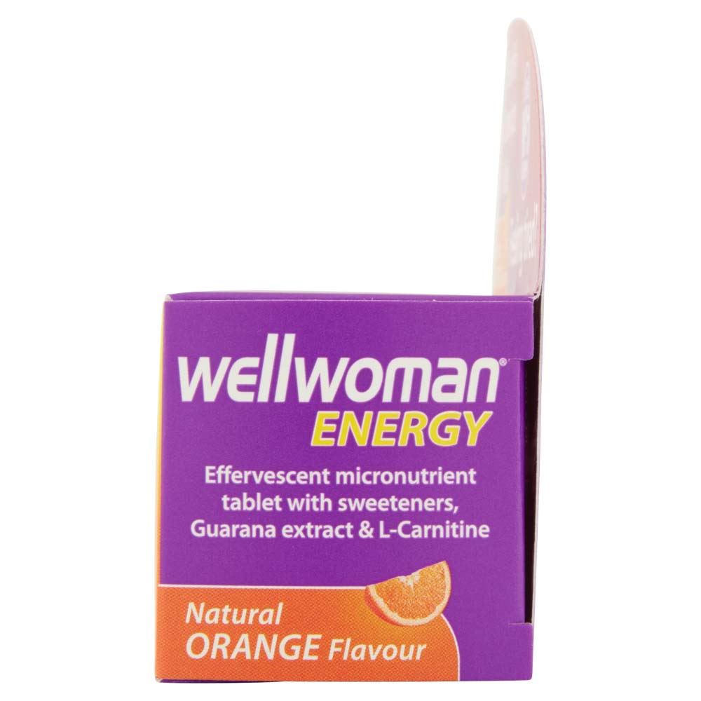 Vitabiotics Wellwoman Energy Natural Orange Flavour - 10 Effervescent Tablets