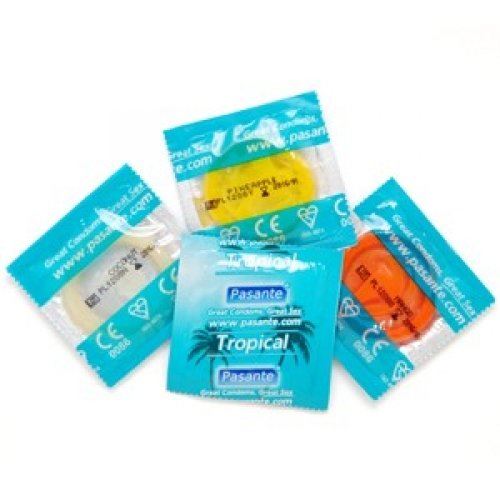 Pasante Tropical Flavoured Condoms - Available in 1