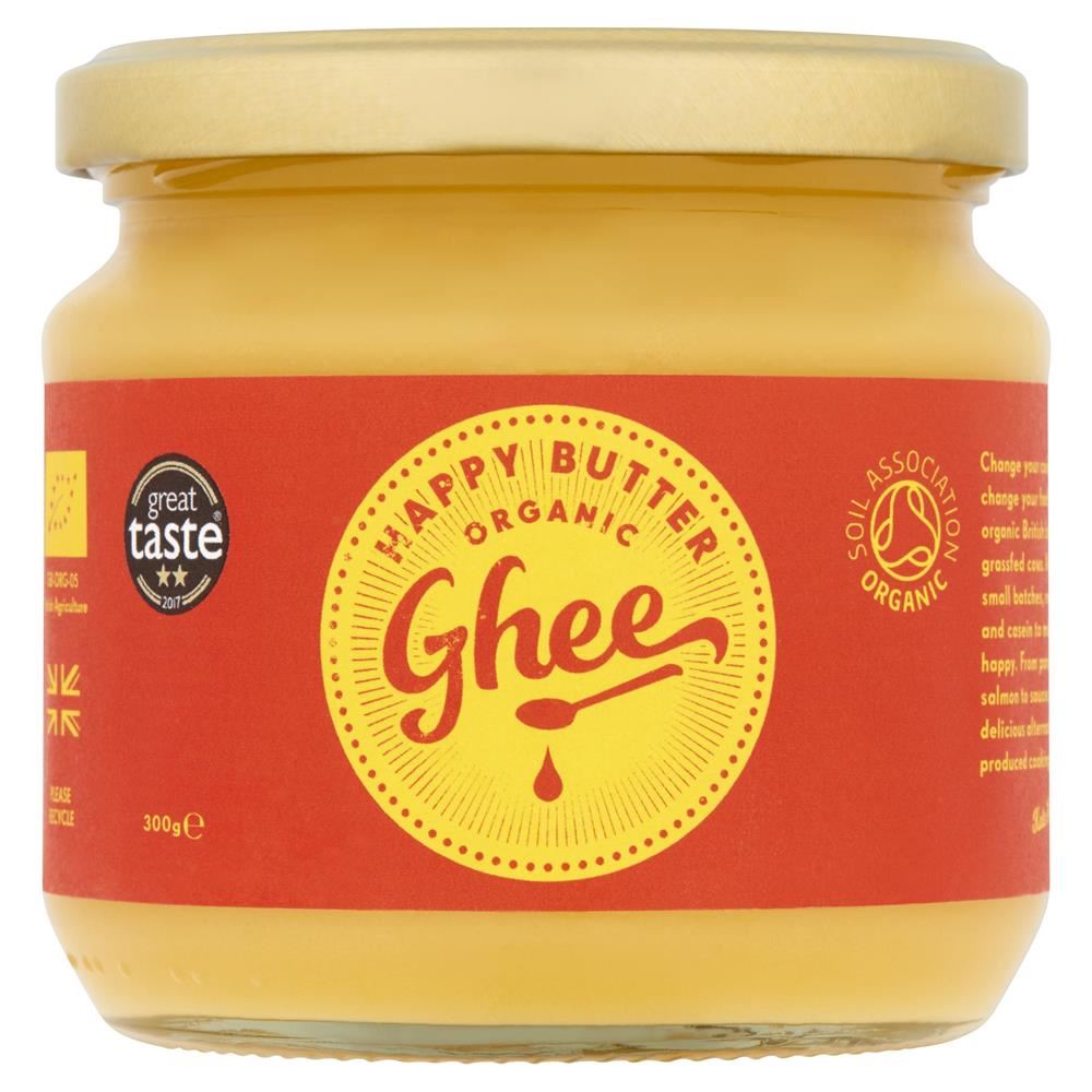 Happy Butter Artisan Organic UK Ghee -All Sizes