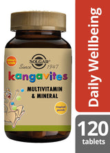 Solgar Kangavites Tropical Punch Complete Multivitamin and Mineral Formula Chewable - 120 Tablets