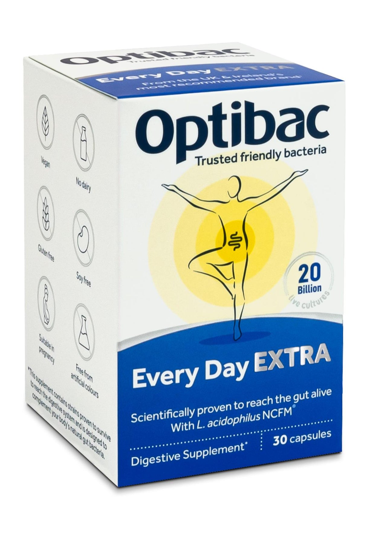 OptiBac Probiotics | For Every Day Extra Strength | 30 -90 Capsules