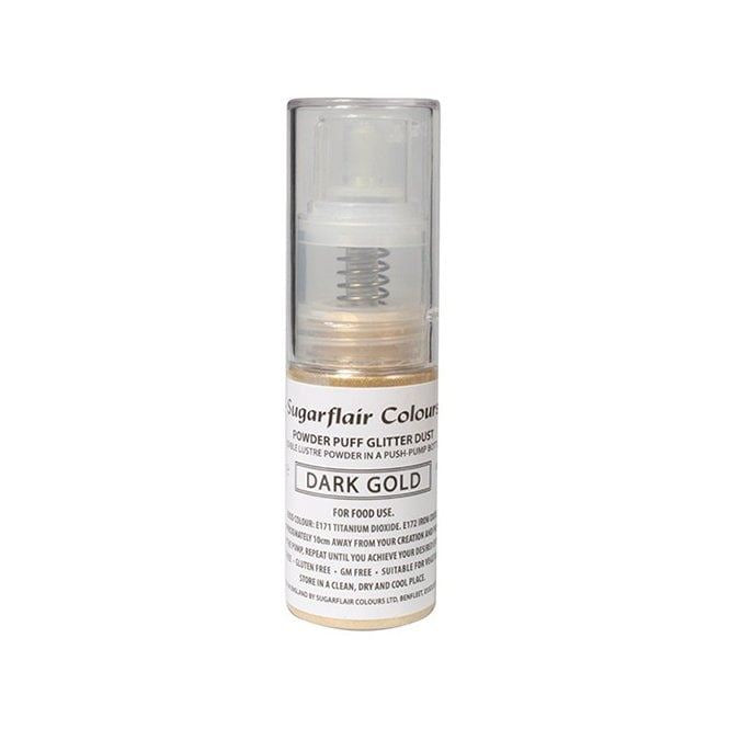 Sugarflair Powder Puff Glitter Dust Spray - 10g All Shades